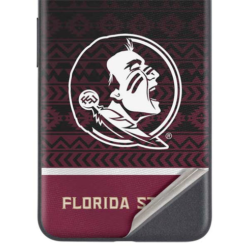 Florida State University Pattern Jersey Google Pixel 4a 5G Skin